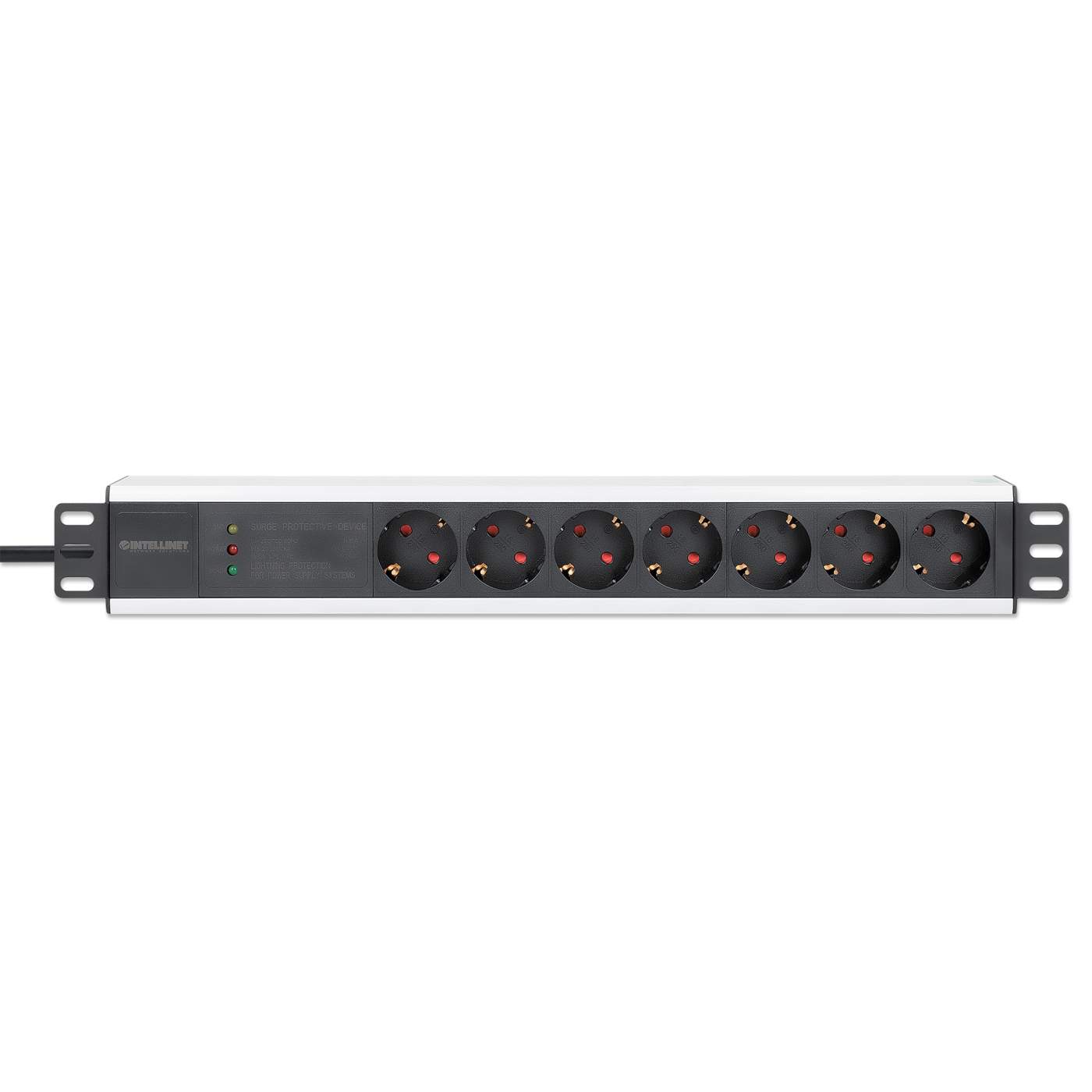 19" 1.5U Rackmount 7-Output Power Distribution Unit (PDU) Image 4