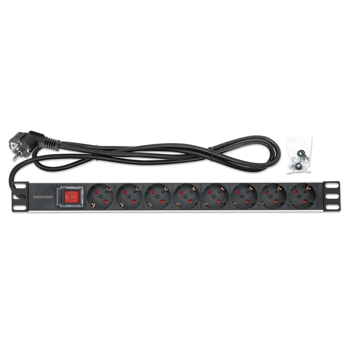 19" 1U Rackmount 8-Output Power Distribution Unit (PDU) Image 6