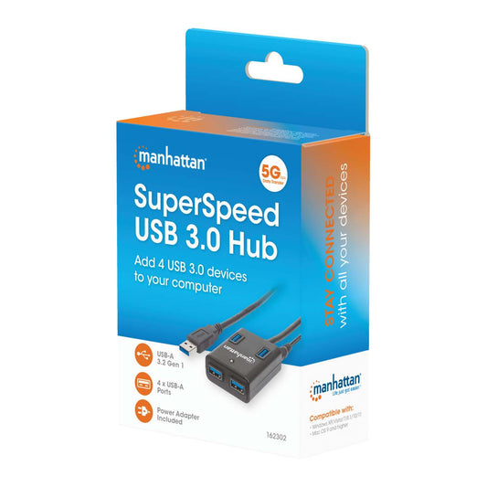4-Port USB 3.0 Type-A Hub Packaging Image 2