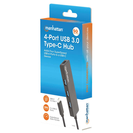 4-Port USB 3.0 Type-C Hub Packaging Image 2