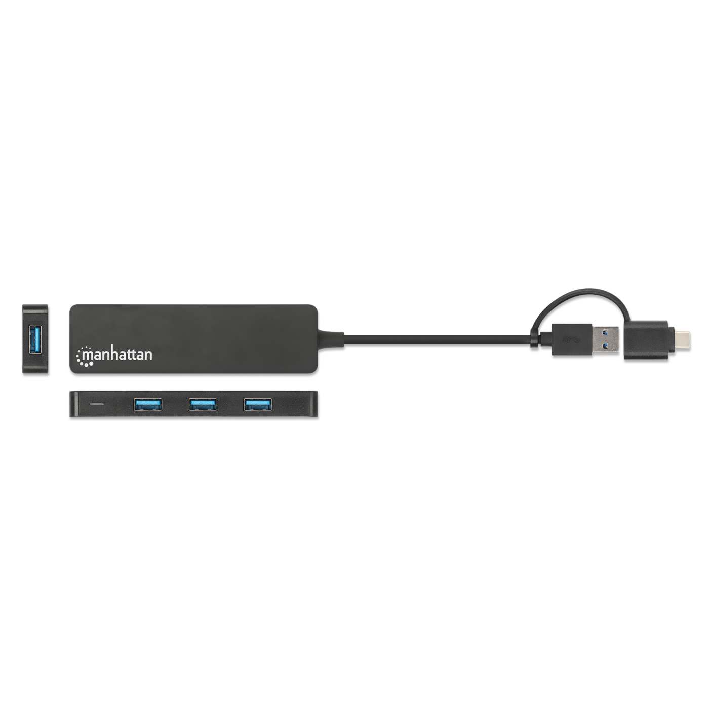 4-Port USB 3.0 Type-C / Type-A Combo Hub Image 5