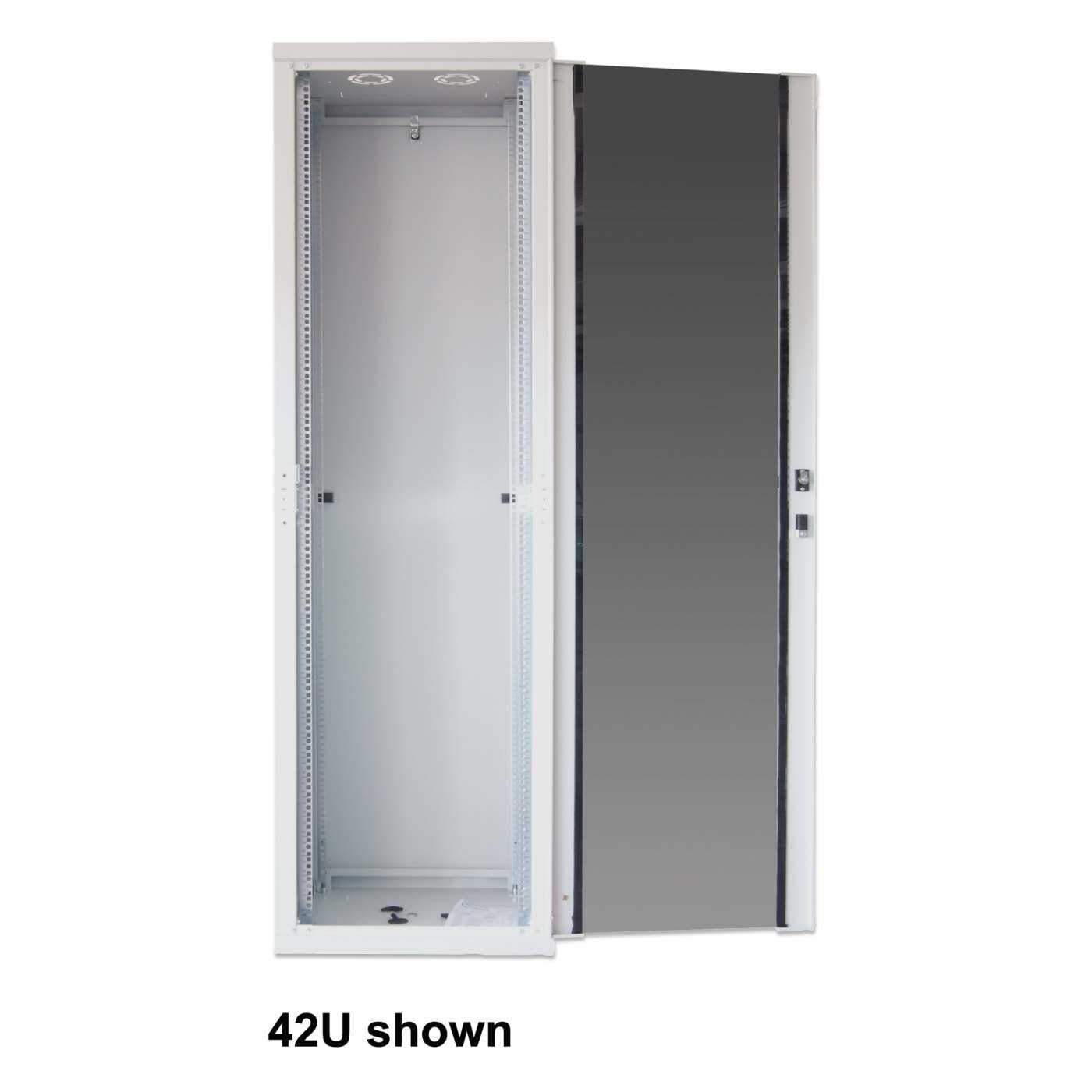 Basic 19" Network Cabinet, 42U, 800 (D) x 600 (W) x 2033 (H) mm, Gray Image 5
