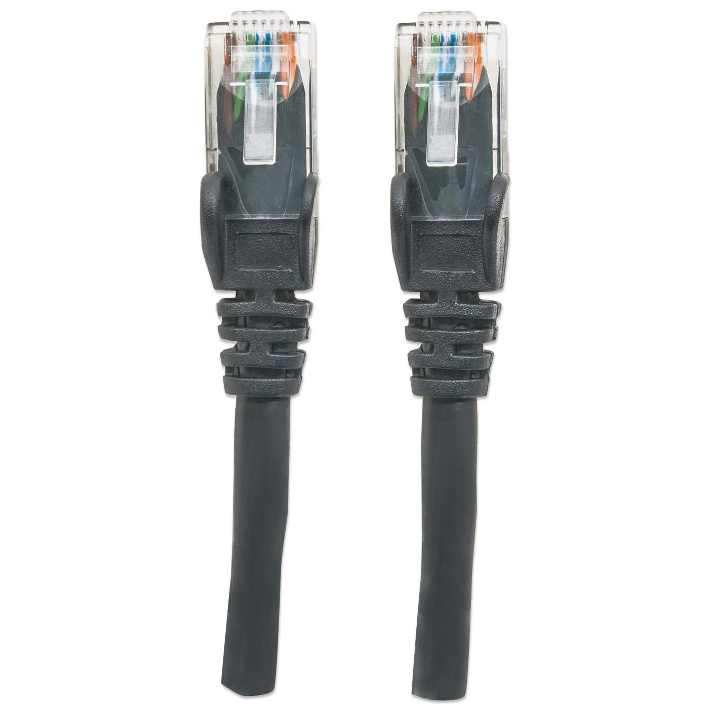 Cat6 U/UTP Network Patch Cable, 0.5 m (1.5 ft.), Black Image 5
