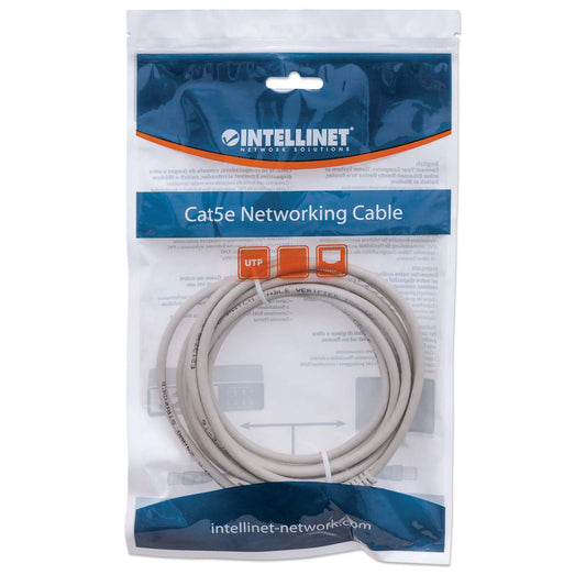 Cat6 U/UTP Network Patch Cable, 15 m (50 ft.), Gray Packaging Image 2