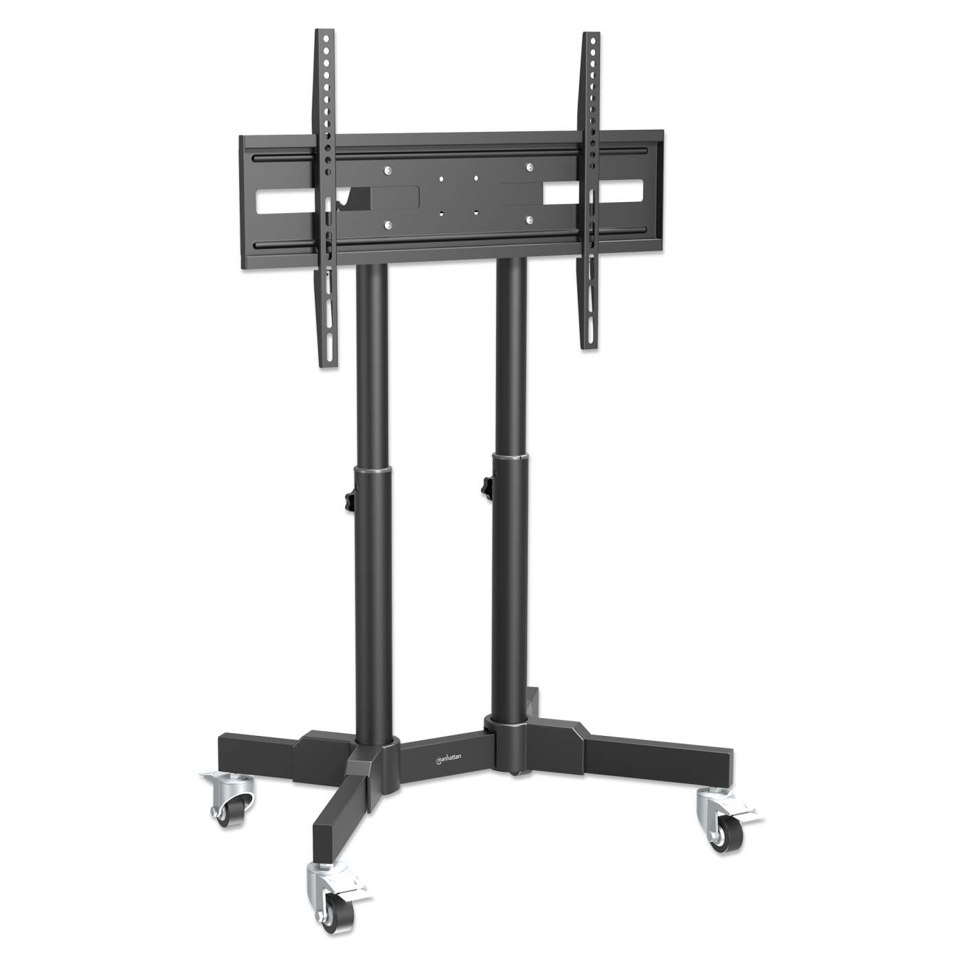Compact Height-Adjustable TV Cart, for 23" to 70" Displays Image 9