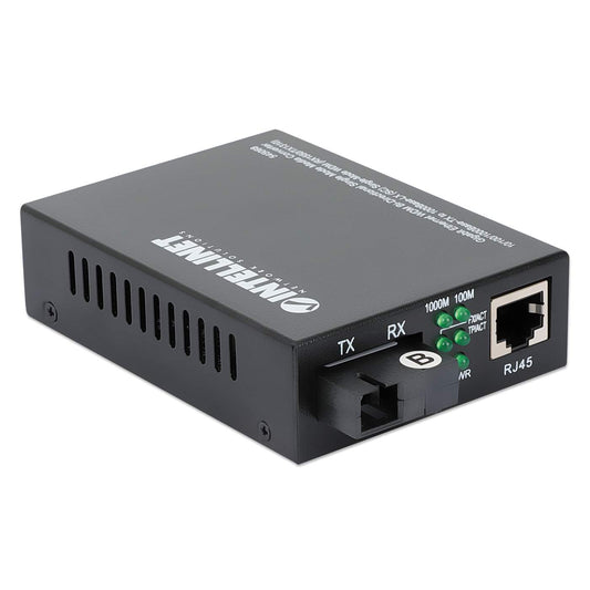 Gigabit Ethernet WDM Bi-Directional Single Mode Media Converter Image 2