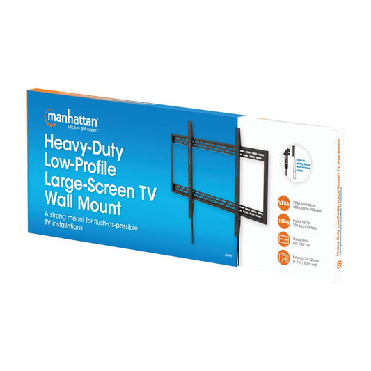 Heavy-Duty Low-Profile Large-Screen TV Wall Mount Packaging Image 2
