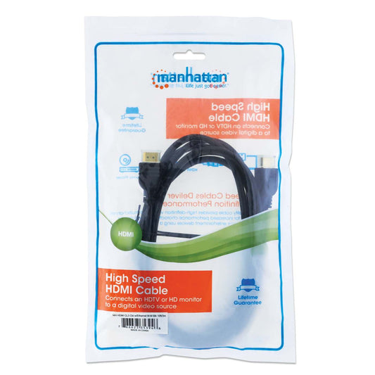 In-wall CL3 High Speed HDMI Cable with Ethernet, Black, 3 m (10 ft.) Packaging Image 2