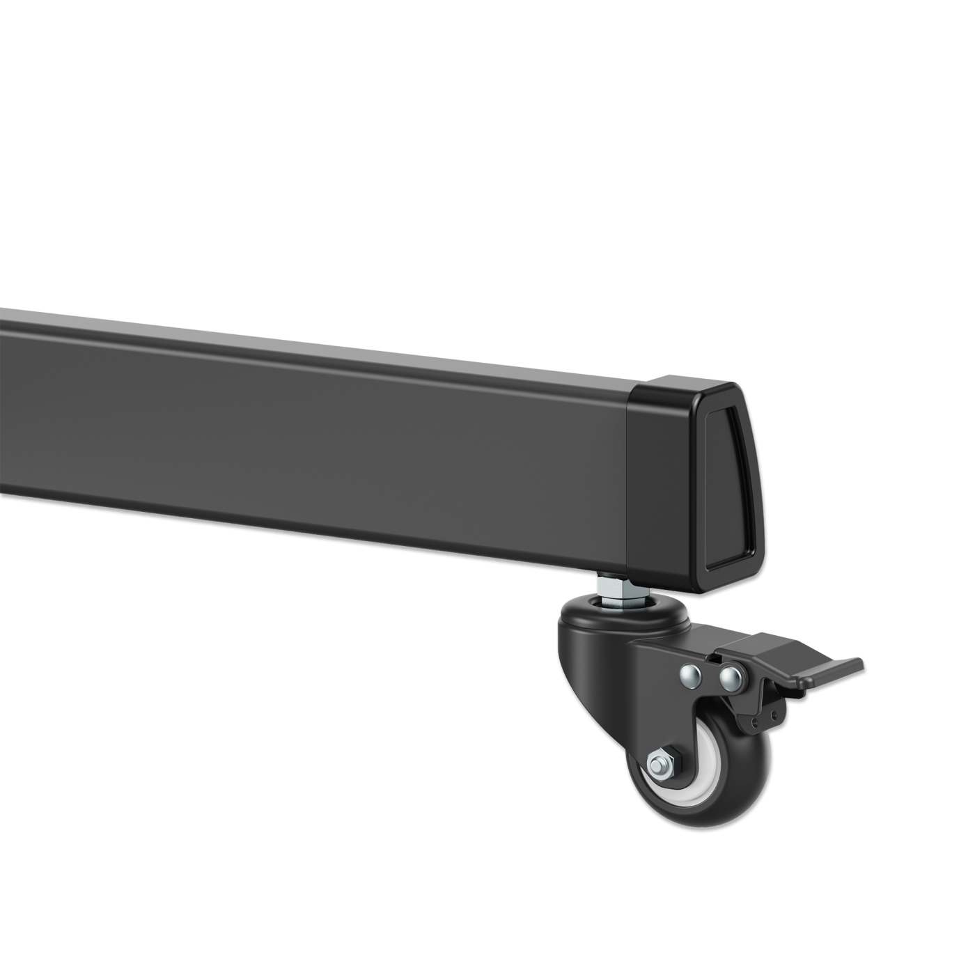 Large-Screen Multimedia TV Cart with Tool-Free Height Adjustment, for 60" to 120" Displays Image 13