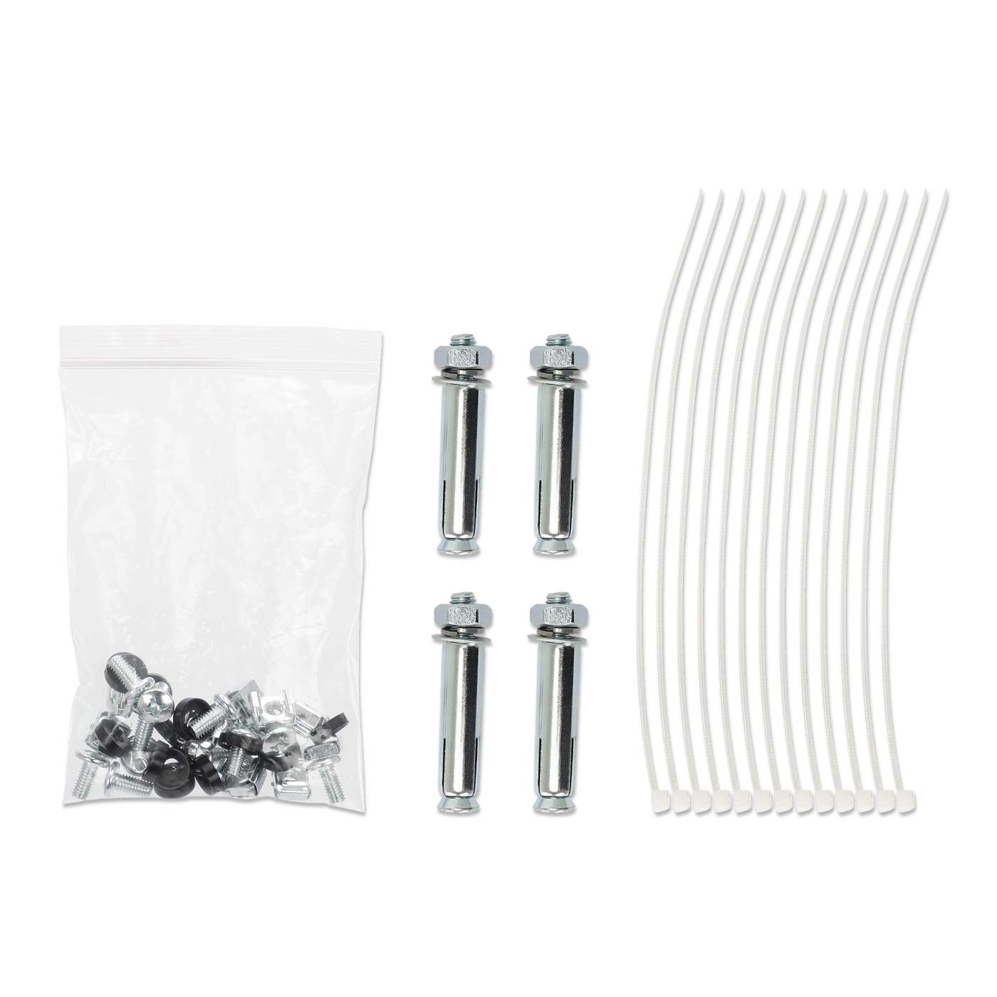 Low-Profile 19" Wall Mount Cabinet with 4U Horizontal and 2U Vertical Rails Image 7