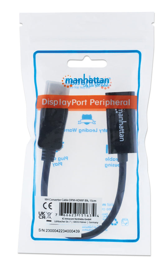 1080p Passive DisplayPort to HDMI Adapter Packaging Image 2
