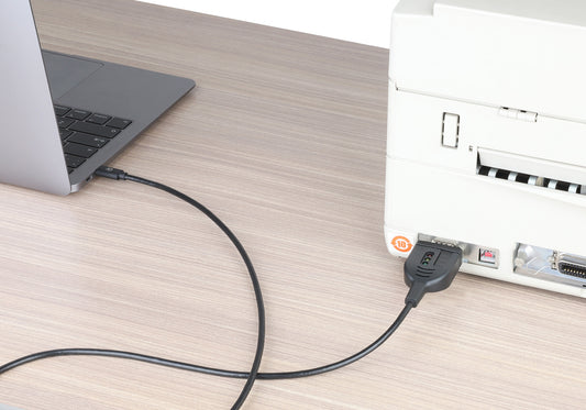 USB-C to Serial DB9 / RS232 Adapter Cable, 1 m (3 ft.) Image 2