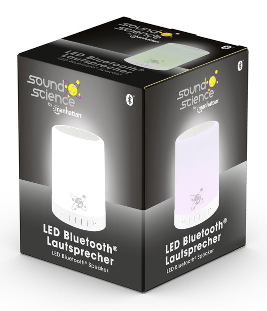 Sound Science LED Bluetooth® Speaker Packaging Image 2