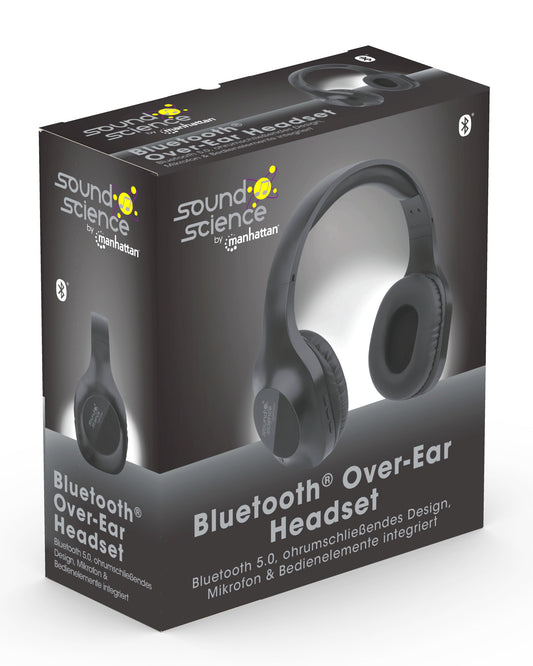 Sound Science Bluetooth® Over-Ear Headset Packaging Image 2