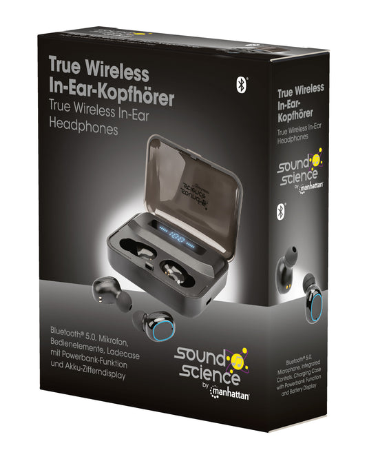 Sound Science True Wireless In-Ear Headphones Packaging Image 2