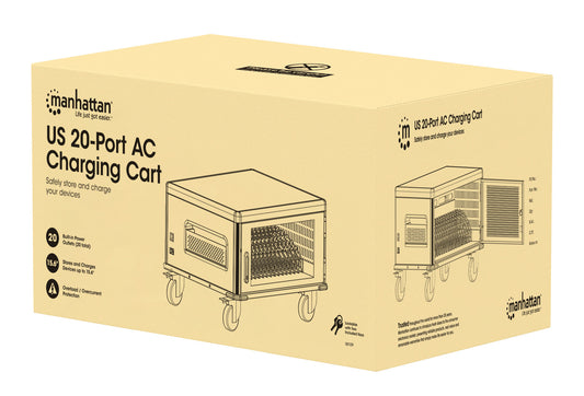 EU 20-Bay AC Charging Cart Packaging Image 2