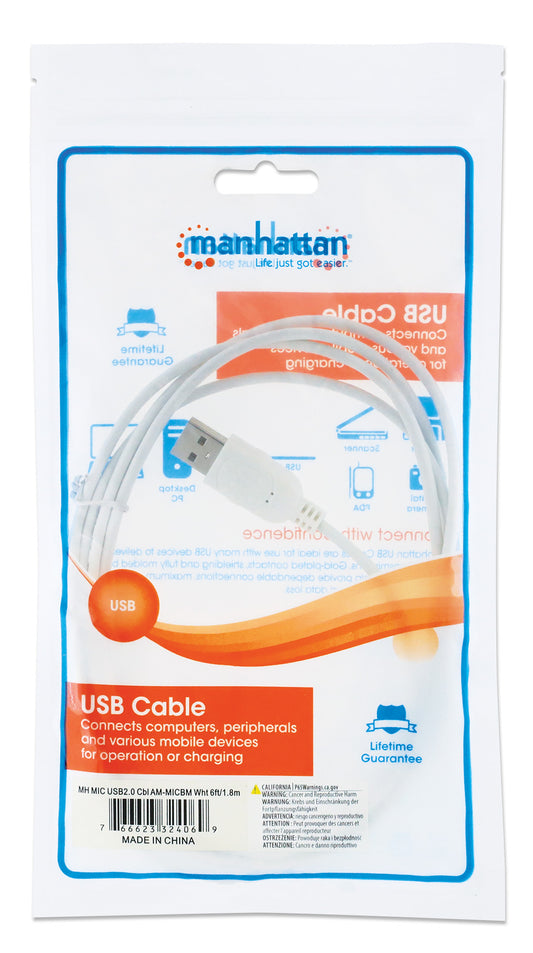 Hi-Speed USB Micro-B Device Cable Packaging Image 2