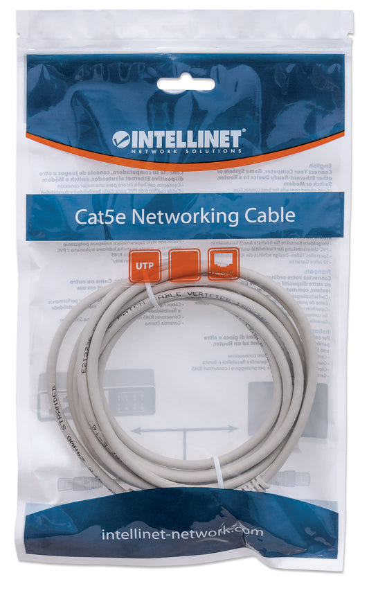 Cat6 U/UTP Network Patch Cable, 15 m (50 ft.), Gray Packaging Image 2