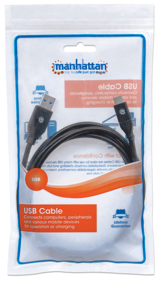 USB 3.0 Type-A to Type-C Device Cable Packaging Image 2