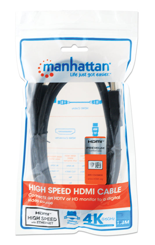 4K@60Hz Certified Premium High Speed HDMI Cable with Ethernet, 1.8 m (6 ft.) Packaging Image 2