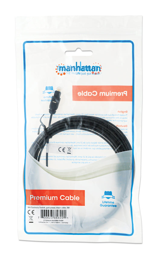 Toslink Digital Optical Audio Cable Packaging Image 2