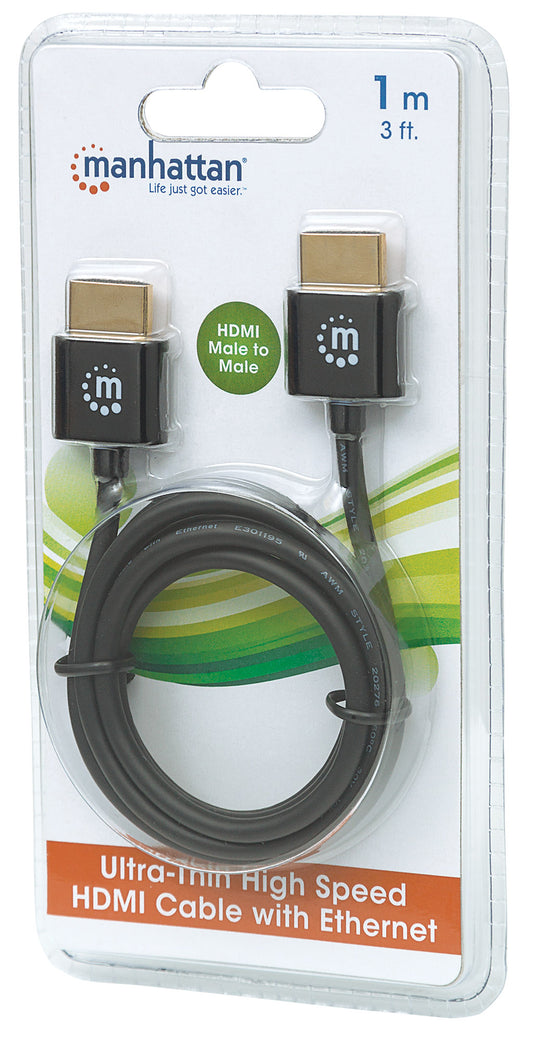 Super-slim High Speed HDMI Cable with Ethernet Packaging Image 2