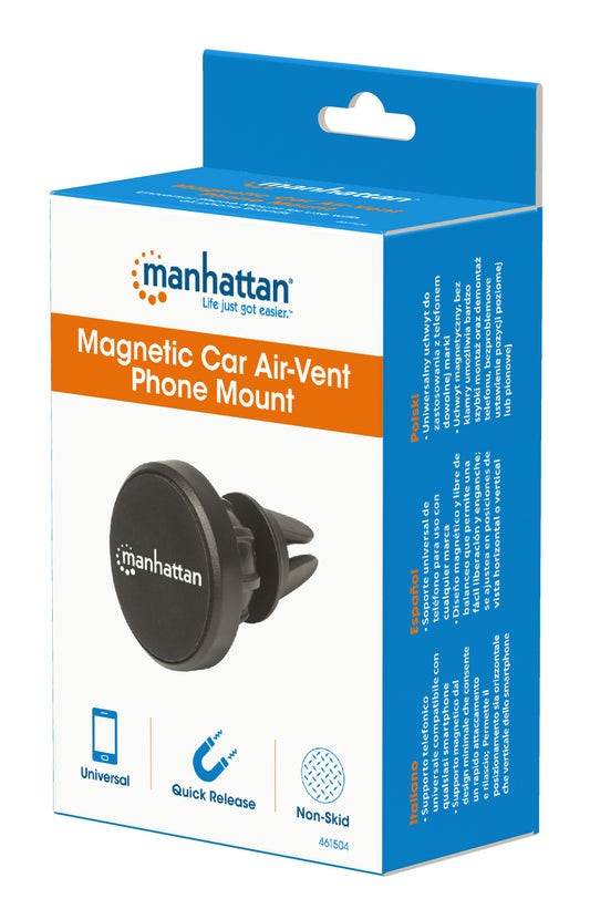 Magnetic Car Air-Vent Phone Mount Packaging Image 2