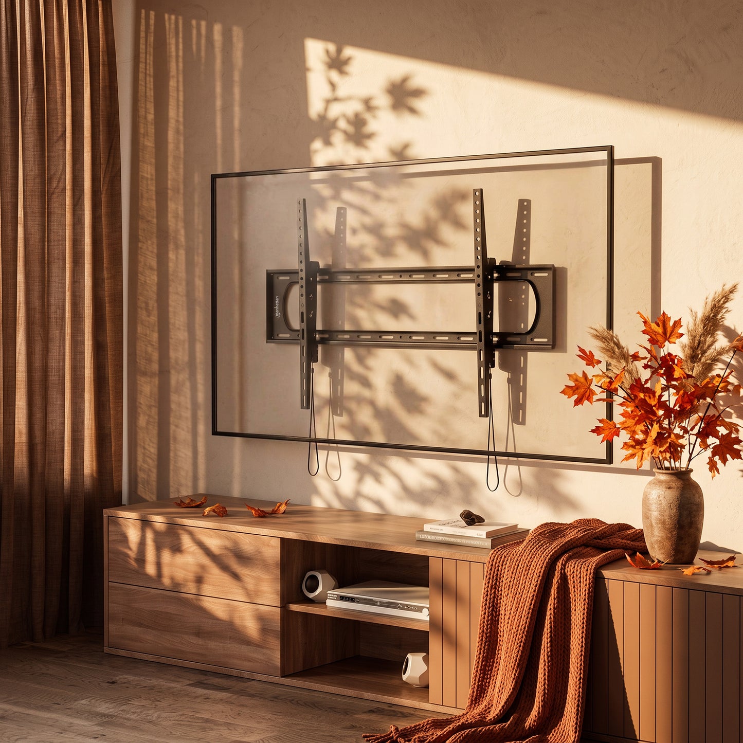 Heavy-Duty Large-Screen Tilting TV Wall Mount, for 60" to 120" Displays Image 15