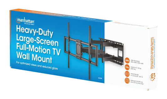 Heavy-Duty Large-Screen Full-Motion TV Wall Mount, for 60" to 120" Displays Packaging Image 2