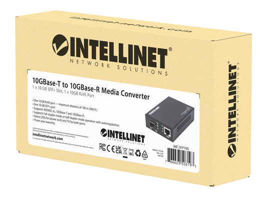 10GBase-T to 10GBase-R Media Converter Packaging Image 2