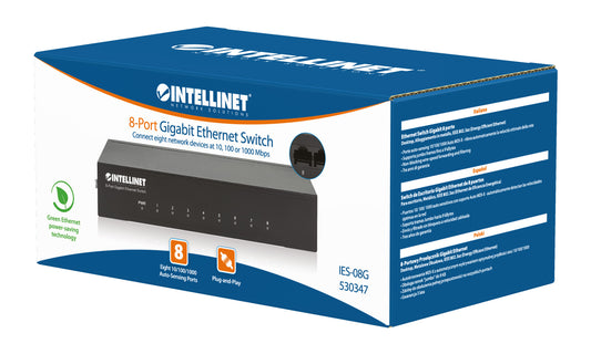 8-Port Gigabit Ethernet Switch Packaging Image 2