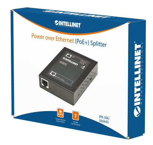Gigabit PoE+ Splitter Packaging Image 2