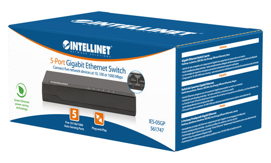 5-Port Gigabit Ethernet Switch Packaging Image 2
