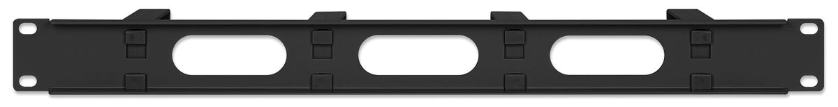 19" Cable Management Panel, 1U, Black Image 5