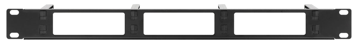 19" Cable Management Panel, 1U, Black Image 4