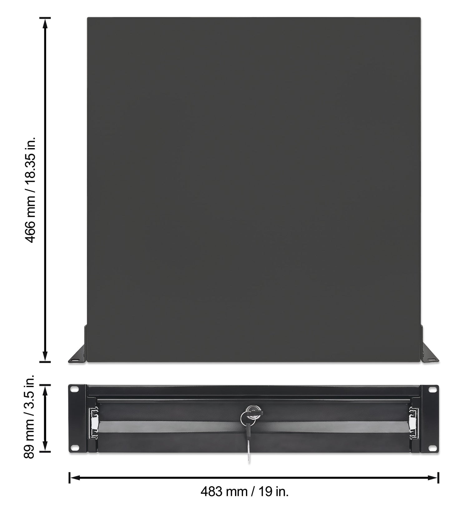 19" Storage Drawer Shelf Image 6