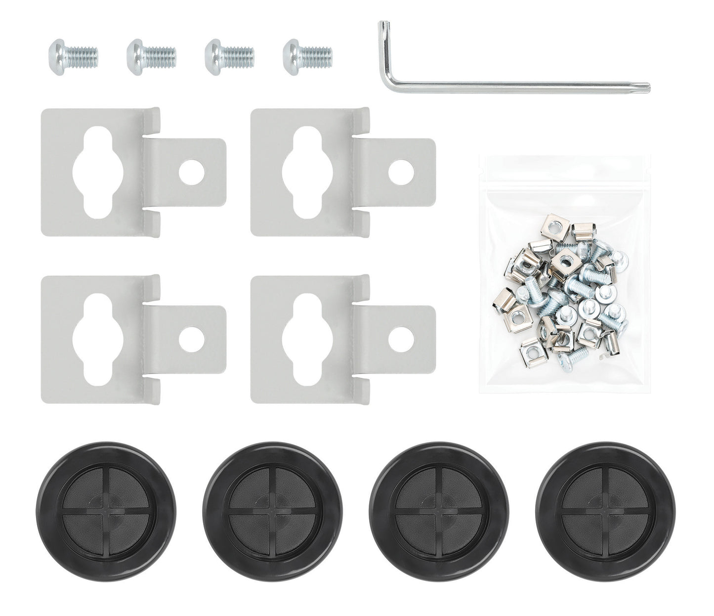 6U Industrial IP55 19" Wall Mount Cabinet with Integrated Fans, Gray Image 9