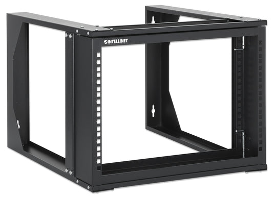 19" Wall Mount 2-Post Open Frame Network Rack, 6U Image 2