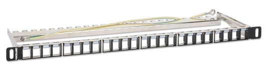 24-Port Shielded Blank Patch Panel, 0.5U Image 2