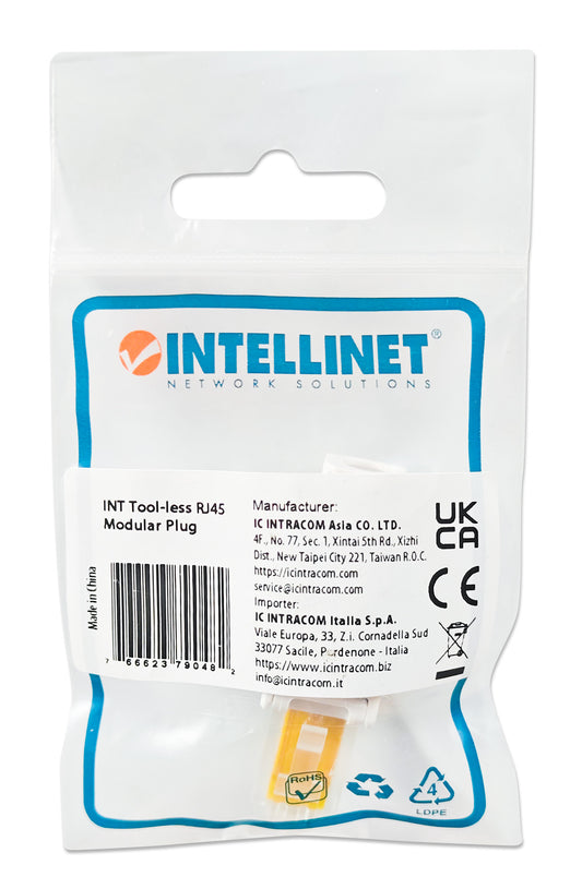 Toolless RJ45 Plug Packaging Image 2