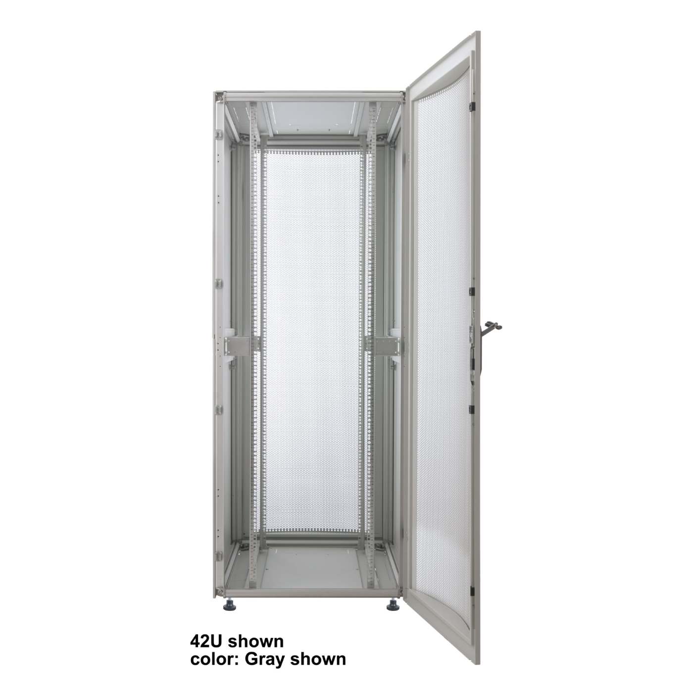 Premium 19" Server Cabinet, 26U, 1000 (D) x 600 (W) x 1322 (H) mm, Black Image 5