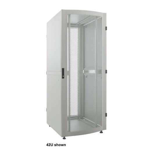 Premium 19" Server Cabinet, 26U, 1000 (D) x 600 (W) x 1322 (H) mm, Gray Image 2
