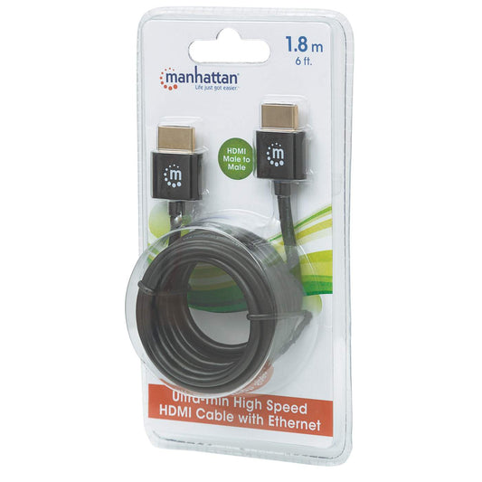 Super-slim High Speed HDMI Cable with Ethernet Packaging Image 2