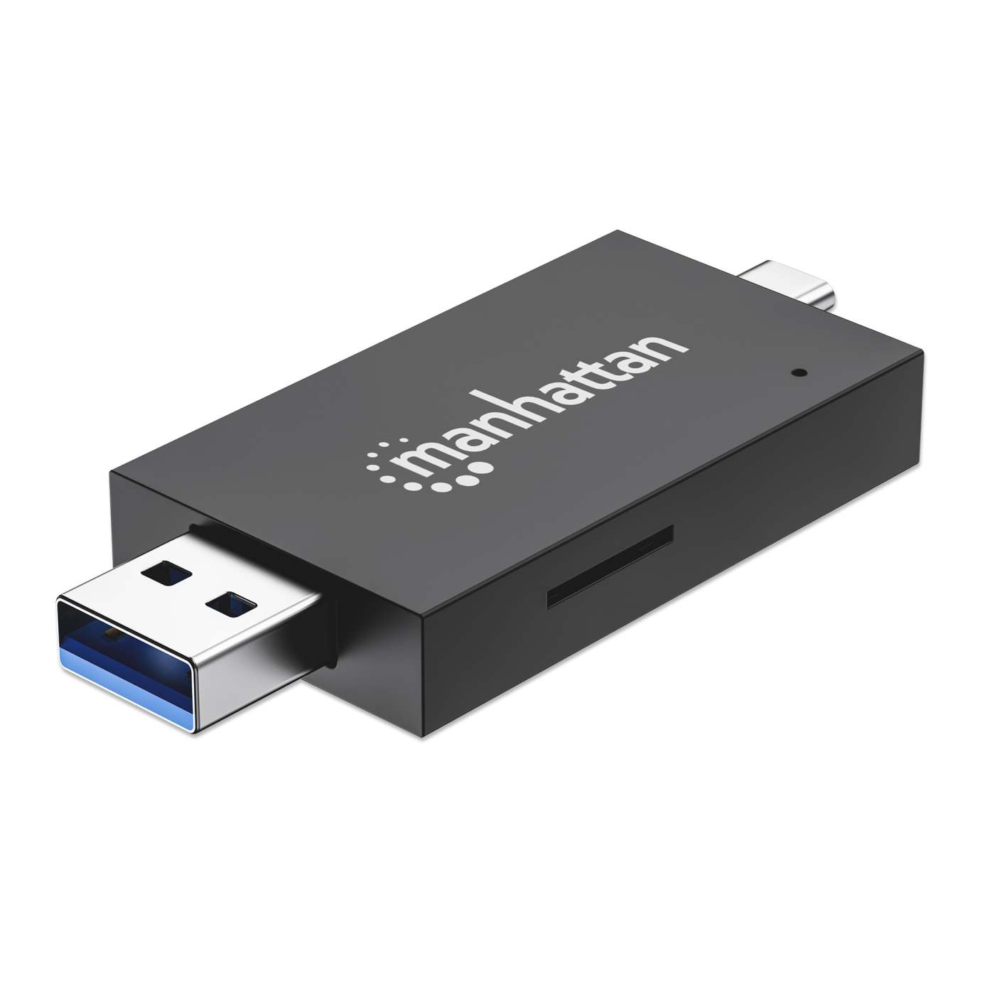 USB 3.0 Type-C / Type-A Combo Multi-Card Reader / Writer Image 1