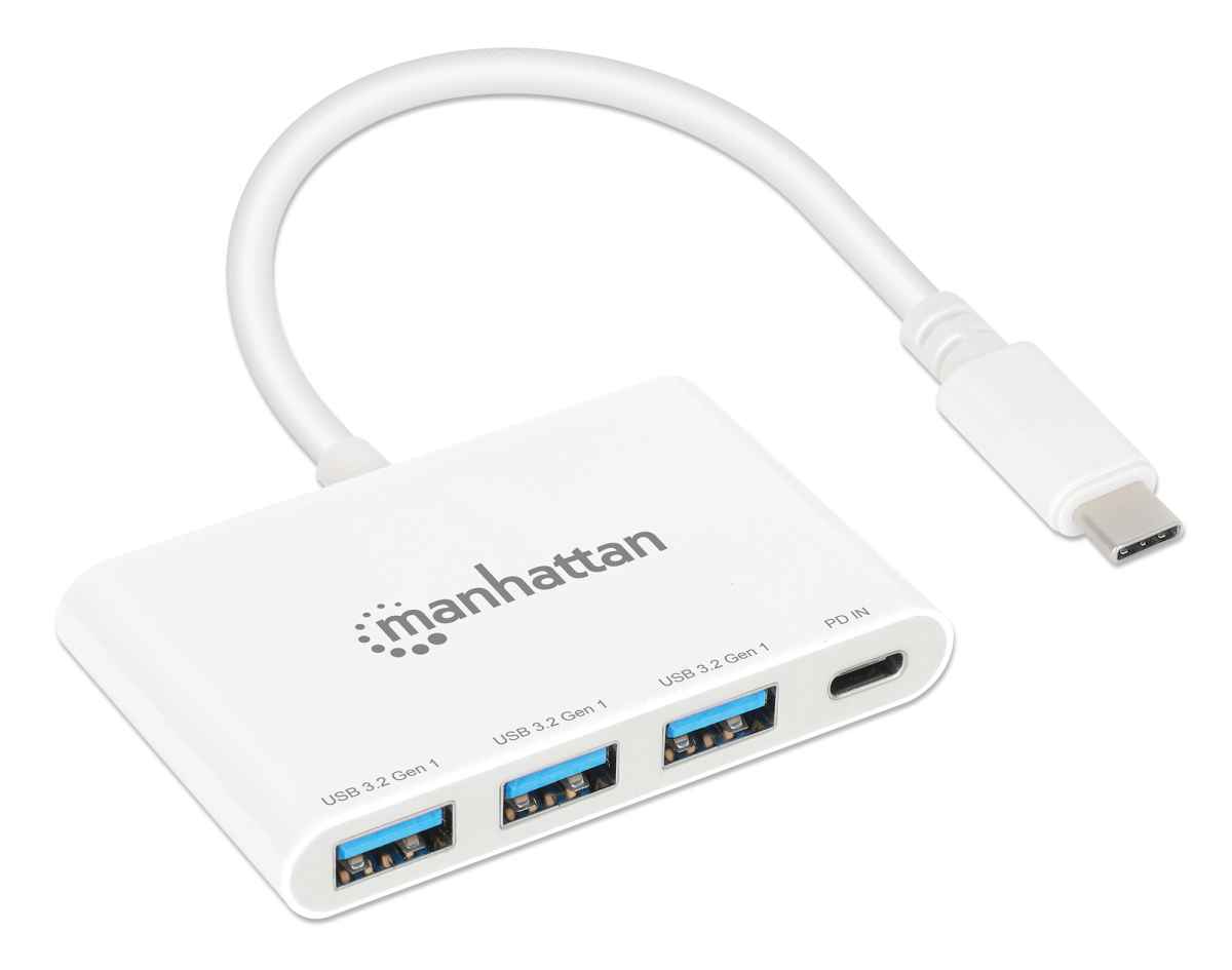 3-Port USB 3.0 Type-C Hub with Power Delivery Image 3