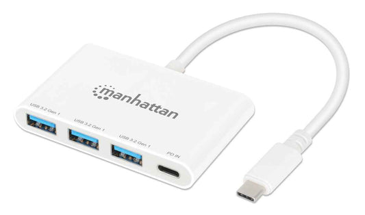 3-Port USB 3.0 Type-C Hub with Power Delivery Image 1