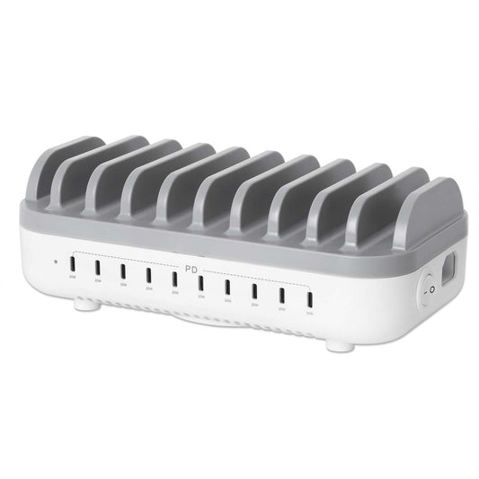 10-Port USB-C Power Delivery Charging Station - 200 W Image 1
