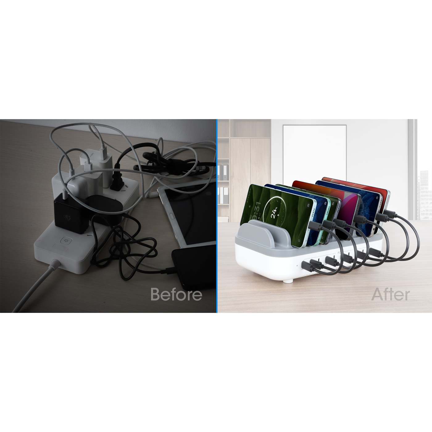 10-Port USB-C Power Delivery Charging Station - 200 W Image 9