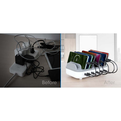 10-Port USB-C Power Delivery Charging Station - 200 W Image 9