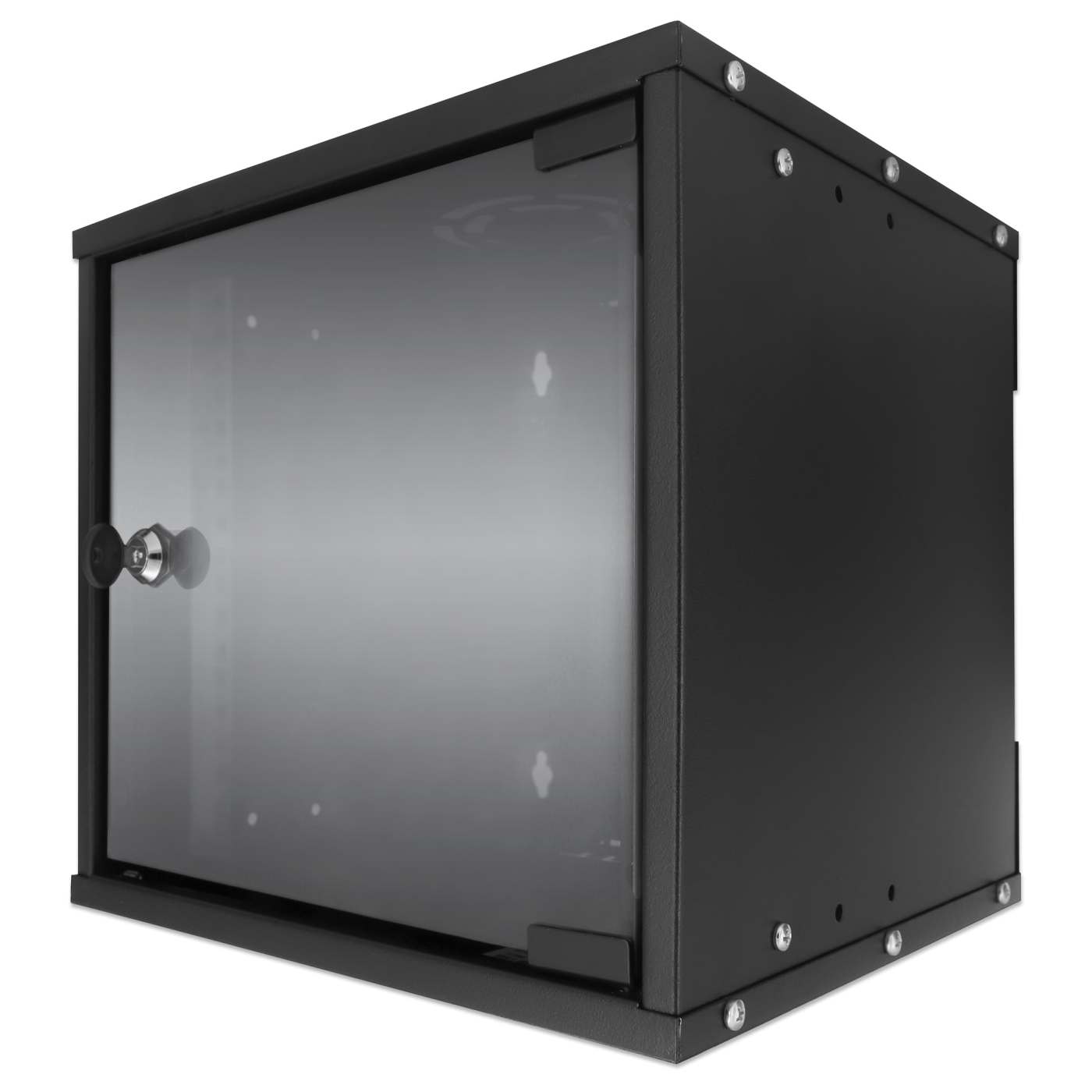 10" Wallmount Cabinet, 6U, 300 mm (11.8 in.) Depth, Black Image 1